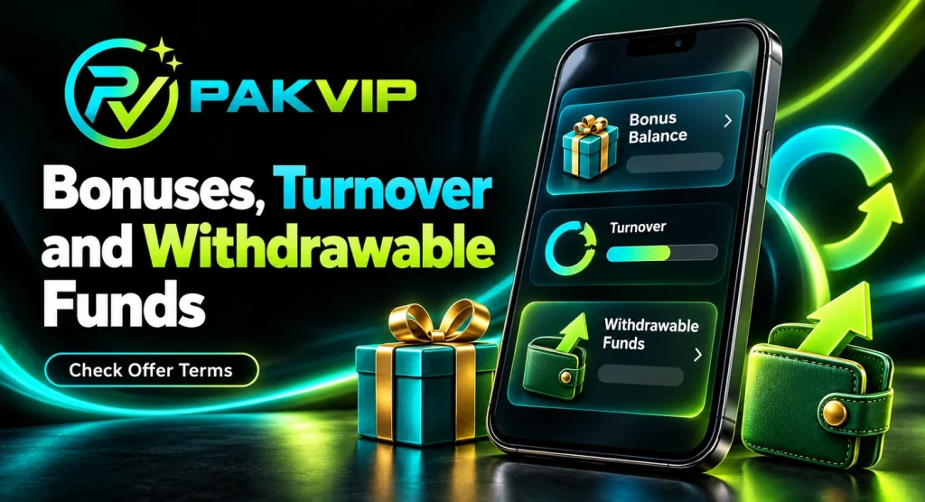 Bonuses, Turnover and Withdrawable Funds