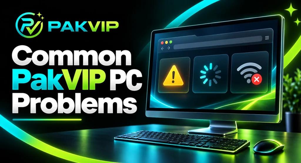 Common PakVIP PC Problems