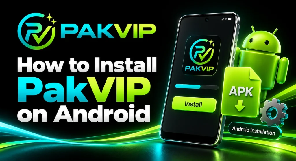 How to Install PakVIP on Android