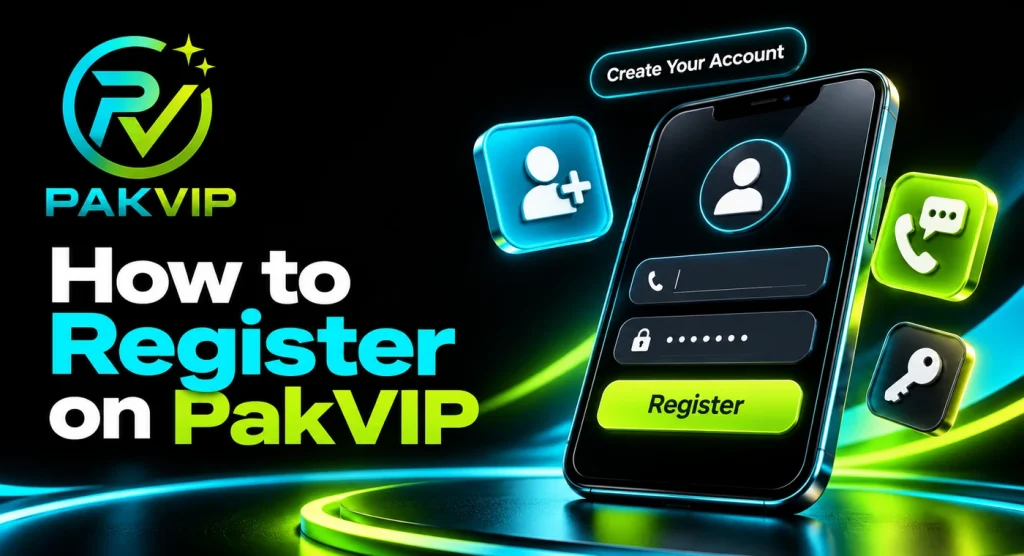 How to Register on PakVIP