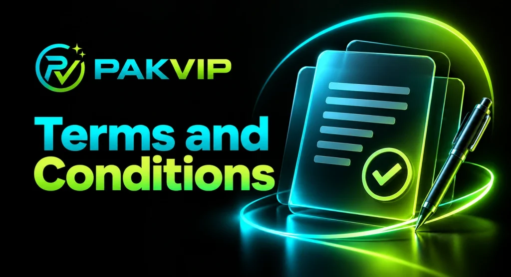 Terms and Conditions pakvipapks.pk