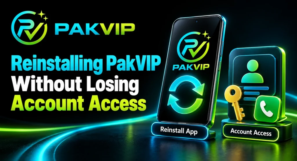 Reinstalling PakVIP Without Losing Account Access