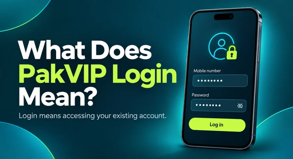 What Does PakVIP Login Mean?